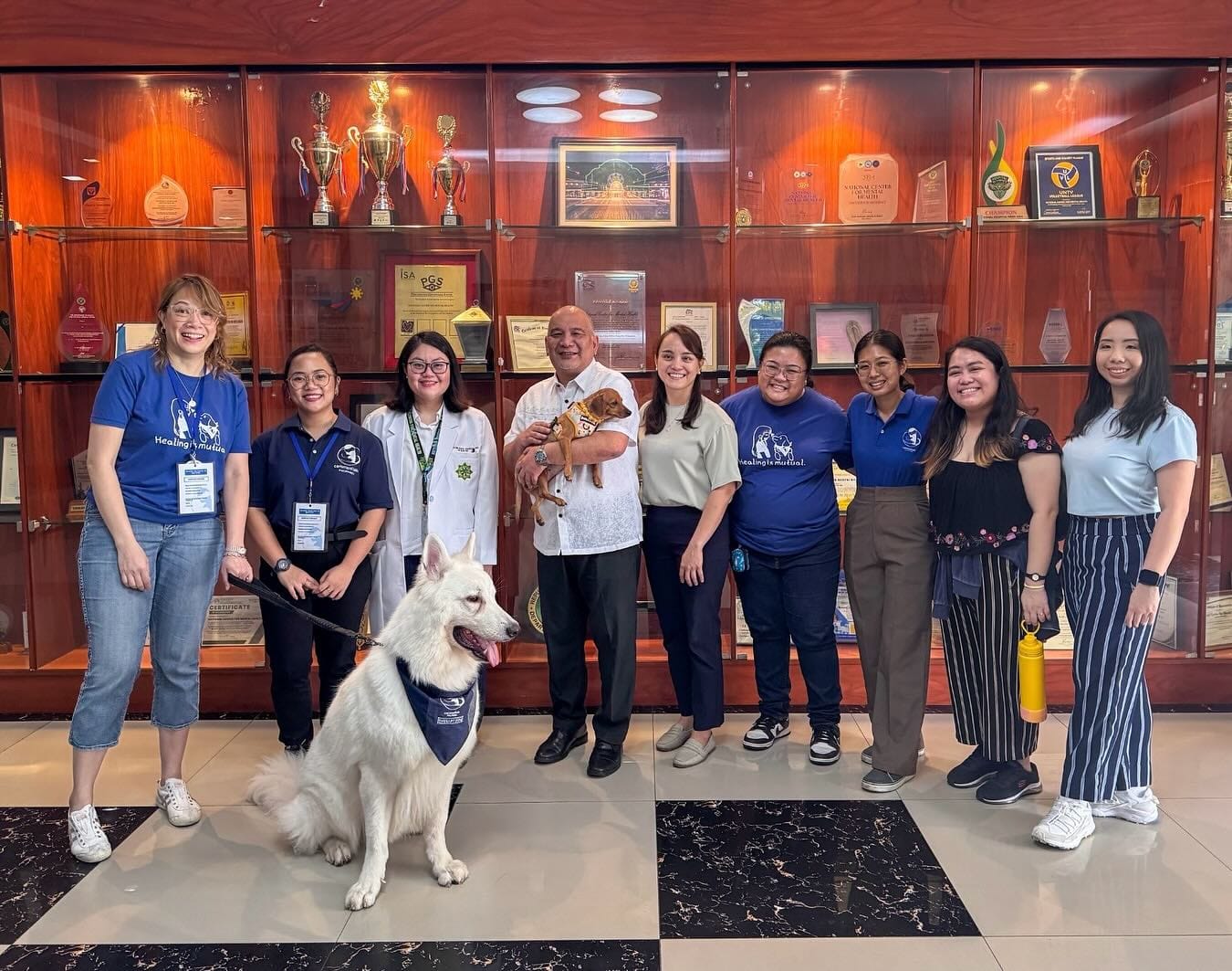 Alagang PAWsitibo: Animal Assisted Intervention as a Wellness in the Workplace Program